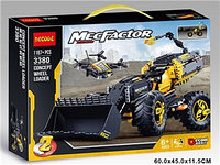 3380 Конструктор Decool Mecfactor "Погрузчик", 1167 деталей, аналог Lego