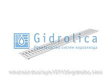 Решётка водоприёмная Gidrolica®Standart РВ-10.13,6.100 штампованная стальная оцинкованная, кл. А15