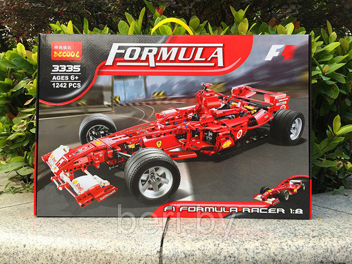 3334 Конструктор Decool "Formula 1 Ferrari 1:10", 726 деталей, аналог Лего Техник (LEGO Technic) - фото 8 - id-p103342629