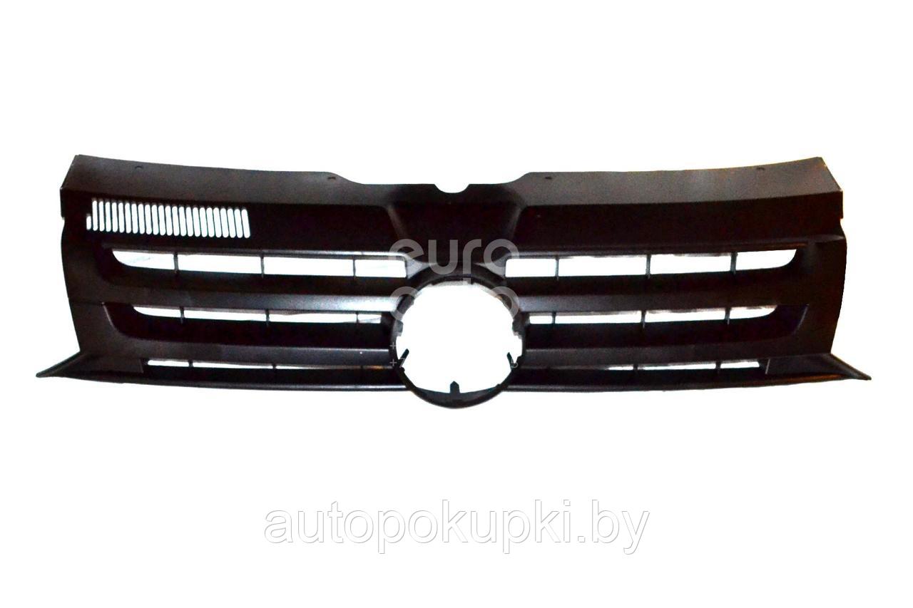 Решетка Фольсваген Трансортер Т5 2009-2015 черная - 7E08536539B9