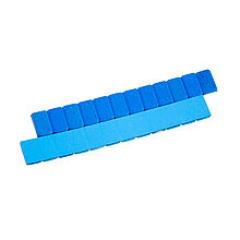 Груза адгезивные Fe 071BL 12×5 гр (Синий скотч) (Синяя эмаль)