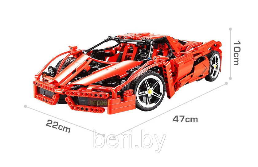 3382A Конструктор Decool "Гоночный Автомобиль", 1367 деталей, аналог Lego - фото 4 - id-p103385913