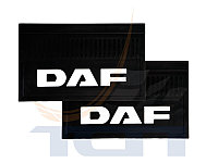 Комплект брызговиков объемный текст (высота букв 4мм) 580х360мм DAF T900057 ТСП РОССИЯ