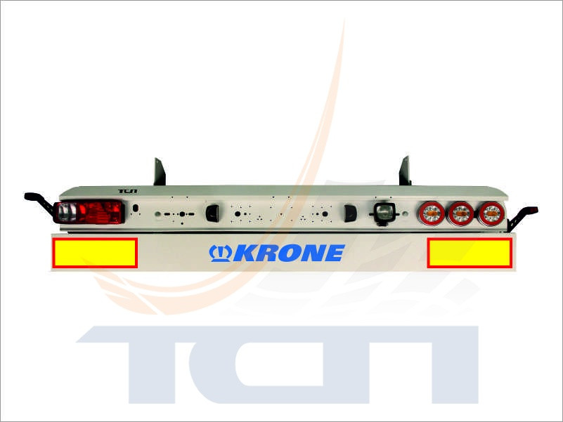 Комплект панель+брус противоподкатный KRONE - фото 1 - id-p103390088