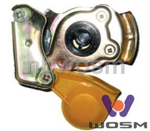 Головка соединительная с клапаном желтая M22х1.5 F-020 WOSM - фото 1 - id-p103390334
