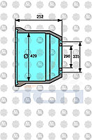 Барабан тормозной 420x200 SN4220 09.109.77.16.0 BPW ГЕРМАНИЯ