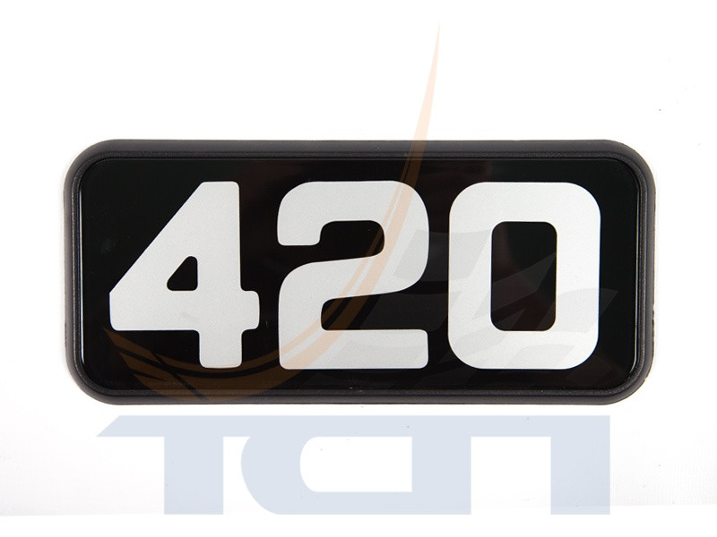 Эмблема "420" - фото 1 - id-p103391364