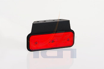 Фонарь габаритный светодиодный красный с кронштейном FT-004 C+K LED FRISTOM ПОЛЬША