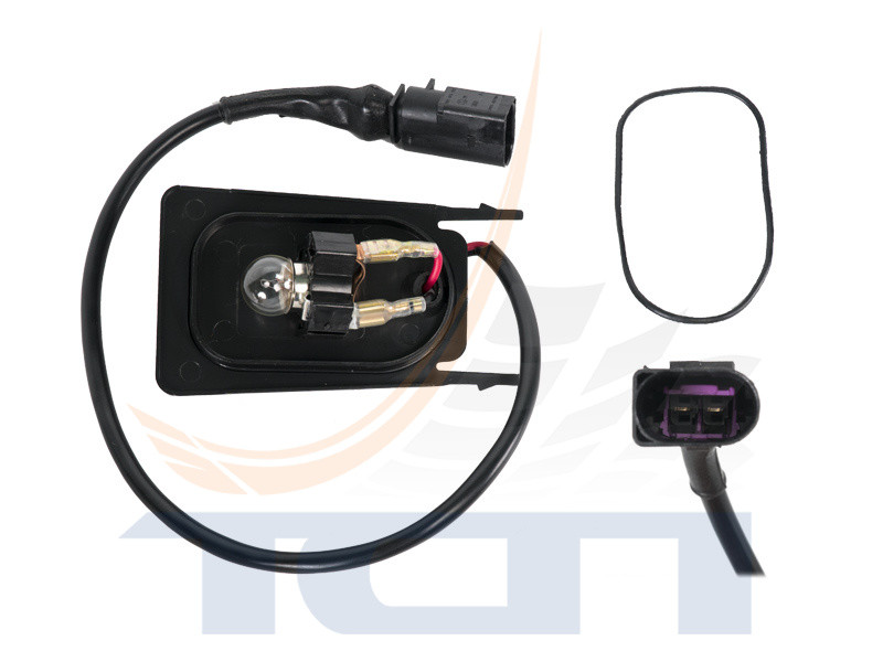 Корпус габаритного фонаря с патроном и проводом (с направляющими) VOLVO FH12/FM12 TD03-51-018 TangDe - фото 1 - id-p103392284