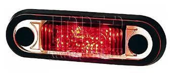 Фонарь габаритный красный LED SCHMITZ - фото 1 - id-p103392308