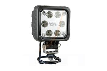 Фара рабочего света со светодиодами LED с проводом 2500lm - модуль LED 12V-24V/провод 0/5 м LED6F.4