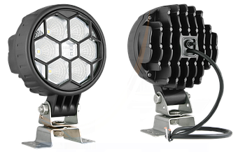 Фара рабочего света со светодиодами LED с кронштейном omega с проводом CRC3E.50382 WESEM ПОЛЬША