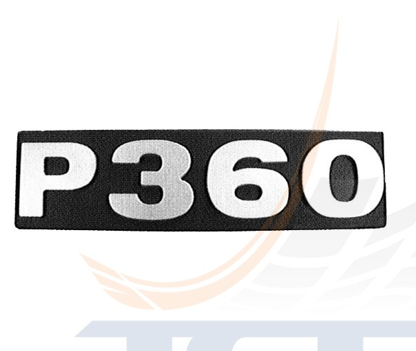 Эмблема "R 380" SCANIA C-317 WOSM - фото 1 - id-p103394412