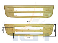 Решетка радиатора нижняя высота 38см SCANIA 6R T680003
