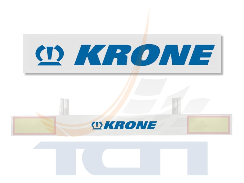 Наклейка задней панели KRONE 550x100 T900185 ТСП РОССИЯ