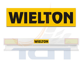 Наклейка задней панели WIELTON 380х100 T900145