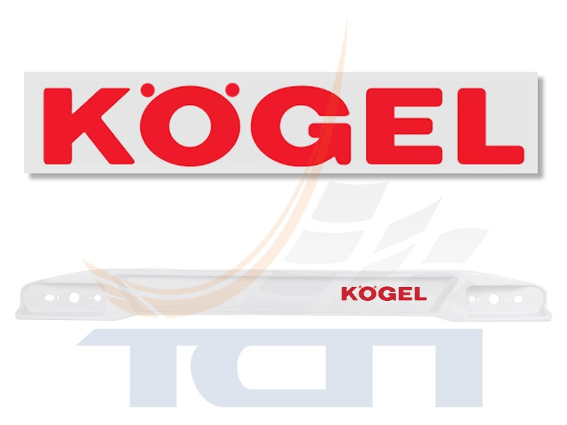 Наклейка задней панели KOGEL 400х85 T900146 ТСП РОССИЯ