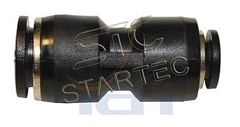 Фитинг прямой переходник пластик 16мм на 12мм PG1612 STARTEC ЛИТВА Соединитель воздушный 16 мм - 12 мм