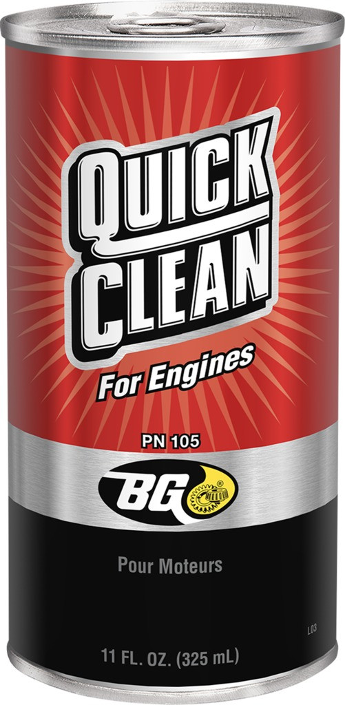 BG105 Промывка масляной системы BG QUICK CLEAN For Engines