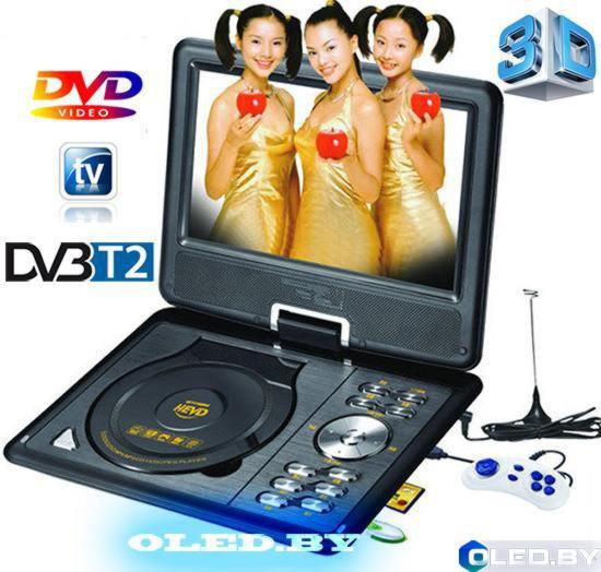 Портативный DVD-плеер ХРХ EA-9099DVB-T2 - фото 3 - id-p103400262