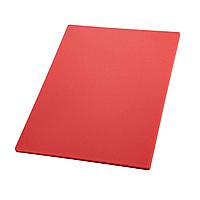 Доска разделочная красная, 530х325х1,8 см