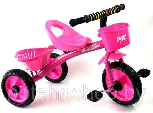 Велосипед детский трехколесный Favorit Trike Kids FTK-108EP (розовый, 2019), фото 2
