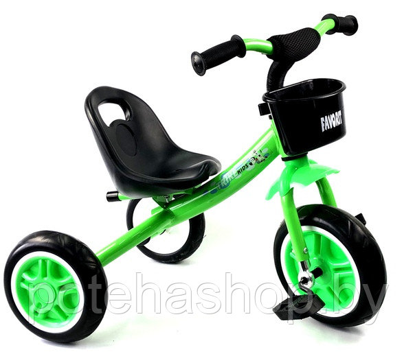 Велосипед детский трехколесный Favorit Trike Kids FTK-108GG (зеленый, 2019)
