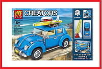 39007 Конструктор Lele Creators Фольксваген Жук, 1167 деталей, аналог Lego 10252