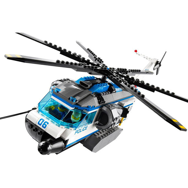 Конструктор Bela City Urban 10423 Вертолётный патруль (аналог Lego City 60046) 528 деталей - фото 5 - id-p103445287