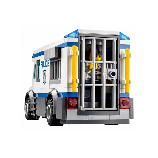 Конструктор Bela Urban City 10418 Автомобиль для перевозки заключенных (аналог Lego City 60043) 198 деталей - фото 3 - id-p103446279