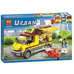 Конструктор Bela 10648 City Urban Фургон-пиццерия (аналог Lego City 60150) 261 деталь