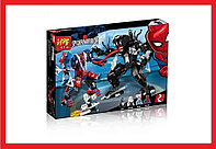 34070 Конструктор Lele Super Heroes "Человек-паук против Венома", аналог LEGO 76115, 678 деталей