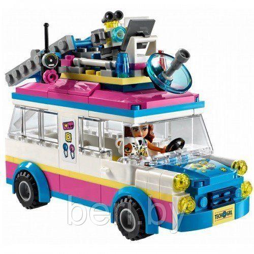 37072 Конструктор Lele Friends "Передвижная научная лаборатория Оливии", аналог Lego 41333, 229 деталей - фото 3 - id-p103450173