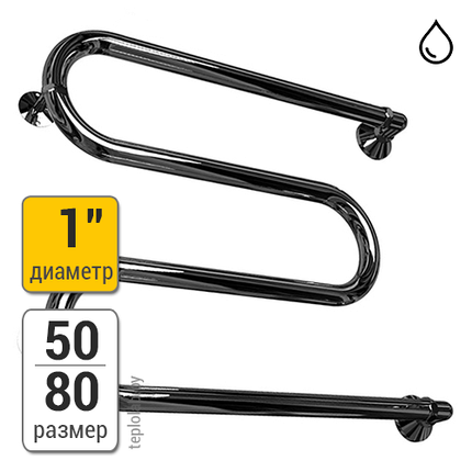 Полотенцесушитель ДВИН М без полочки 50/80, фото 2