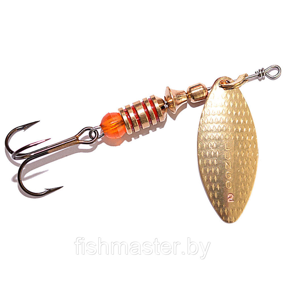 БЛЕСНА вращ. Fishmaster LUNGO N2, 5г, цв G, блист