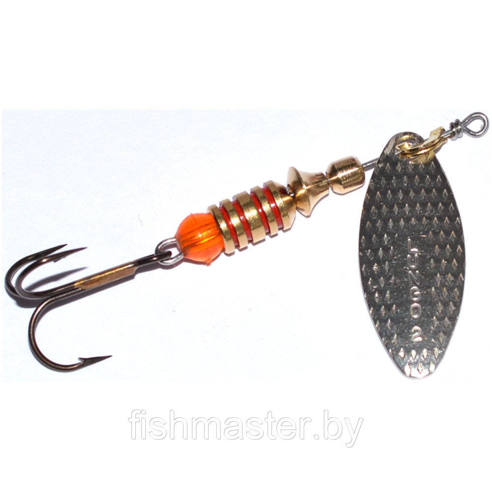 БЛЕСНА вращ. Fishmaster LUNGO N2, 5г, цв S, блист