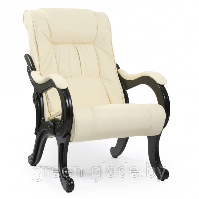 Кресло для отдыха модель 71 каркас Венге экокожа Дунди-112 - фото 3 - id-p5535498