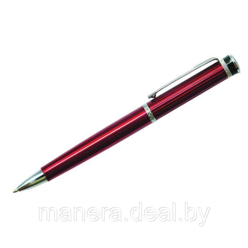 Ручка подарочная Berlingo Velvet Premium бизнес-класса бордо - фото 1 - id-p103467473