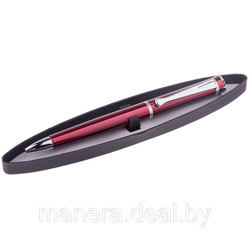 Ручка подарочная Berlingo Velvet Premium бизнес-класса бордо - фото 2 - id-p103467473