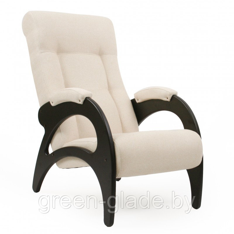 Кресло для отдыха модель 41 каркас Венге ткань Мальта-03 без лозы - фото 7 - id-p5536112