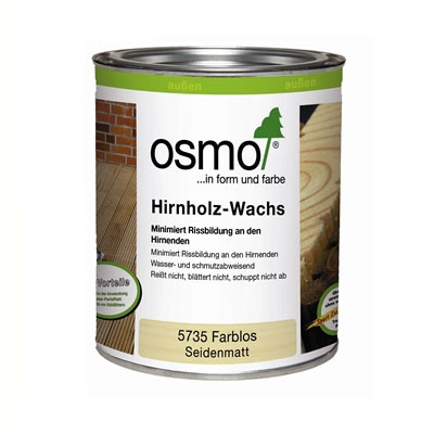 Воск для торцов срубов «Osmo» Hirnholz-Wachs 0,375 л.