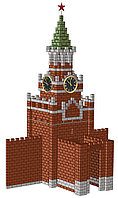 Кремль, Спасская башня, Замок, крепость из конструктора