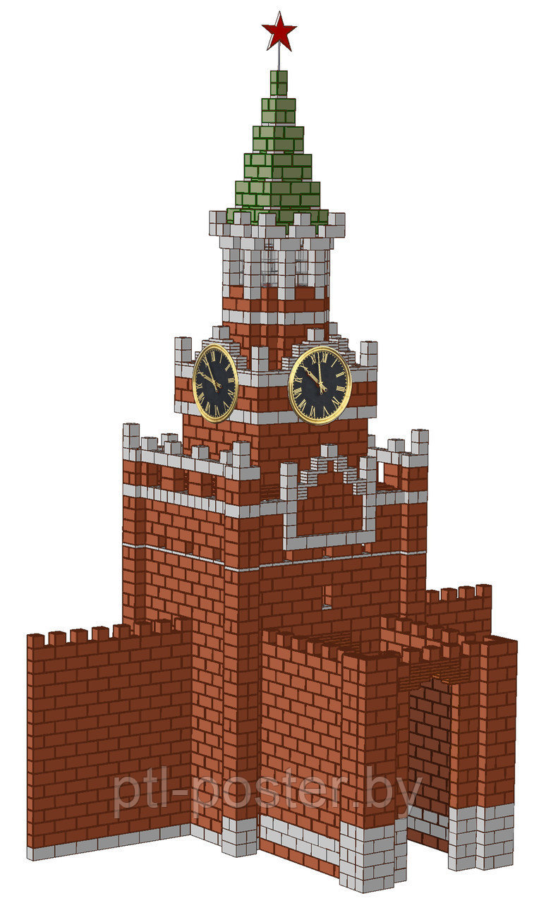 Эйфелева башня: малая архитектурная форма, визуализация - фото 3 - id-p103489145