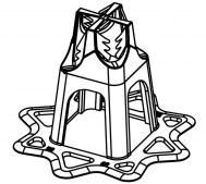 Фиксатор арматуры для песчаного основания XL 50-50 мм - фото 2 - id-p103489162