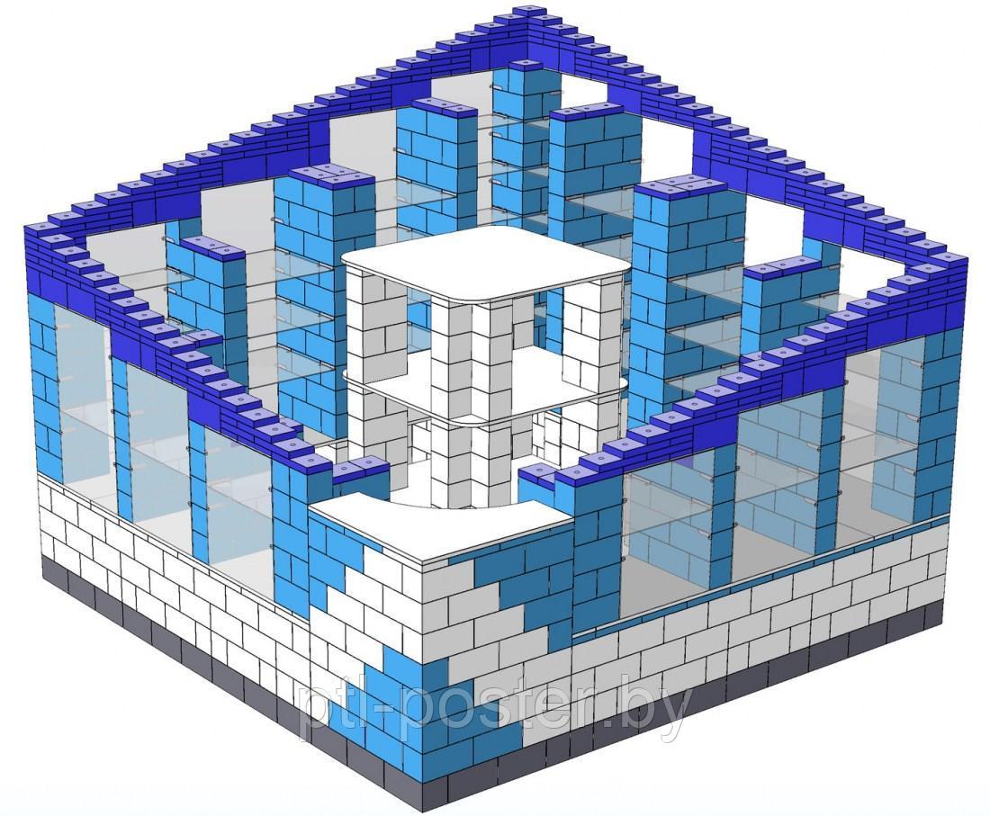 Торговый остров, киоск, прилавок, витрина из конструктора - фото 9 - id-p103489191
