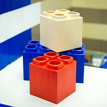 Пластиковые блоки PTL BRICK для конструирования интерьеров