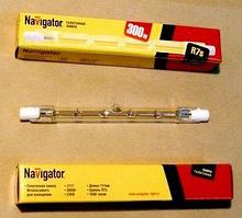 Лампа линейная галогенная Navigator J117mm R7s 230V 300W
