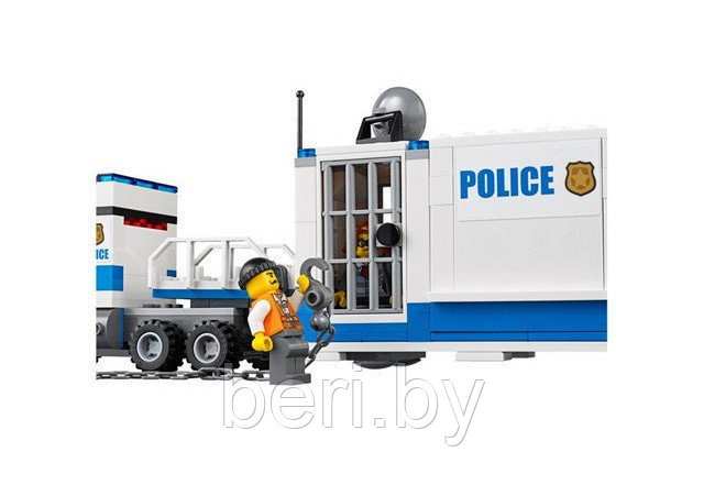 39052 Конструктор Lele Cities "Мобильный командный центр", аналог LEGO City 60139, 398 деталей - фото 5 - id-p103514537