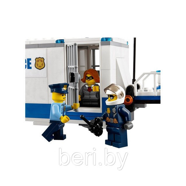 39052 Конструктор Lele Cities "Мобильный командный центр", аналог LEGO City 60139, 398 деталей - фото 7 - id-p103514537