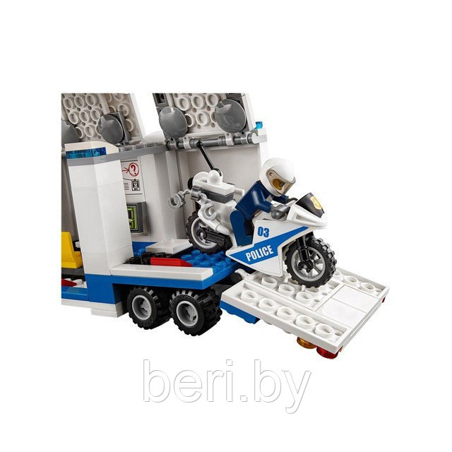 39052 Конструктор Lele Cities "Мобильный командный центр", аналог LEGO City 60139, 398 деталей - фото 8 - id-p103514537